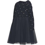 Jerseyjurken - Midi - Zwart - Jersey - All-over Print - Glitterprint