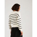Onlibi - Gebreide Pullover - O-hals - Lange Mouwen - Ballonmouwen - Knit Fit