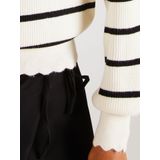 Onlibi - Gebreide Pullover - O-hals - Lange Mouwen - Ballonmouwen - Knit Fit