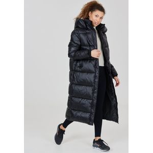 ATHLECIA Womens Elly Maxi Puffer Lange jas (Dames |zwart)