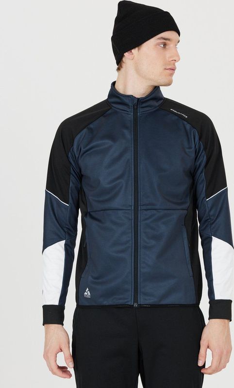 ENDURANCE - Ludvigo - Sportjas - Donkerblauw / Zwart / Wit