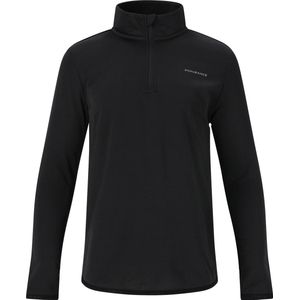 Eally - Wafel Midlayer - Kinderen - Zwart - 4-Way Stretch - Ademend