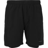Korte Endurance - 2-in-1 Short - Zwart - Polyester/Elasthaan