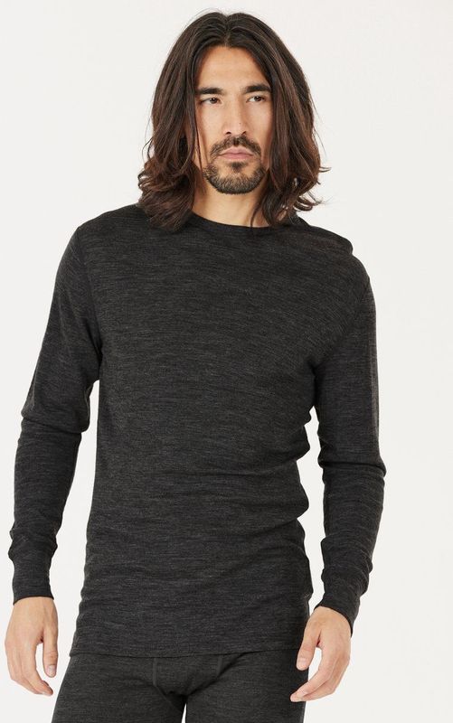 Whistler - Cerro - Longshirt - Zwart - Merinowol/Lyocell
