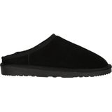 Athlecia - Aditi - Damespantoffel - Beige - Rundsuède - Imitatiebont