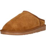 Athlecia - Aditi - Damespantoffel - Beige - Rundsuède - Ademend