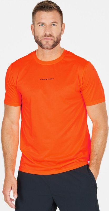 ENDURANCE - T-shirt - Zwart - Polyester - Quick Dry Technologie