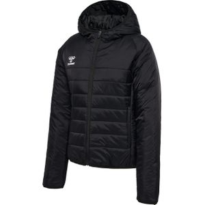 Hummel - Hmlgo Quilted Hood Jacket - Dames Jack - Zwart - Gevoerd