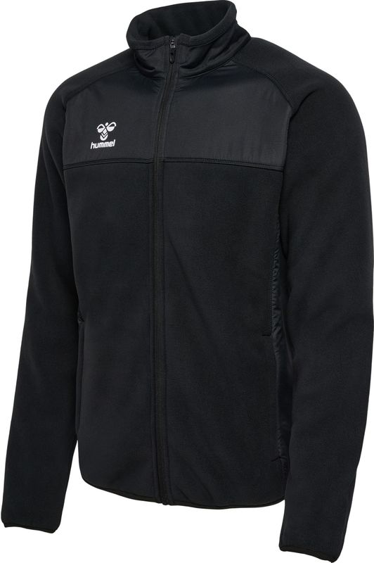 Hummel - Go Fleece Jas - Sportief Jack - Zwart - 100% Polyester