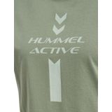 Hummel - Hmlactive Graphic Co Tee - T-shirt - Sea Spray
