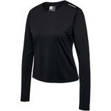 Hummel - Mt Aura Mesh - T-shirt - Zwart - Ademend Materiaal - Lange Mouwen