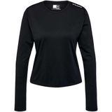 Hummel - Mt Aura Mesh - T-shirt - Zwart - Ademend Materiaal - Lange Mouwen
