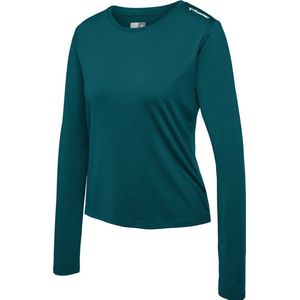 Hummel - Mt Aura Mesh T-shirt - Langemouwen - Zwart - Ademend Materiaal