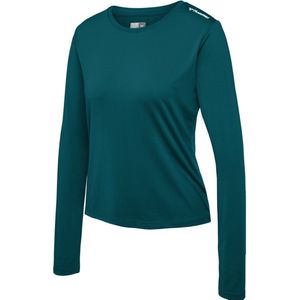Hummel - Mt Aura Mesh T-shirt - Langemouwen - Zwart - Ademend Materiaal