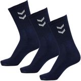 Hummel - 3-Pack Basic Sock - Marine - Sportsokken