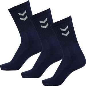 Hummel - 3-Pack Basic Sock - Marine - Sportsokken