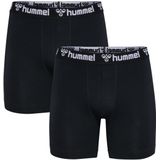 Hummel - Boxershorts - Zwart - Jersey - Set van 2
