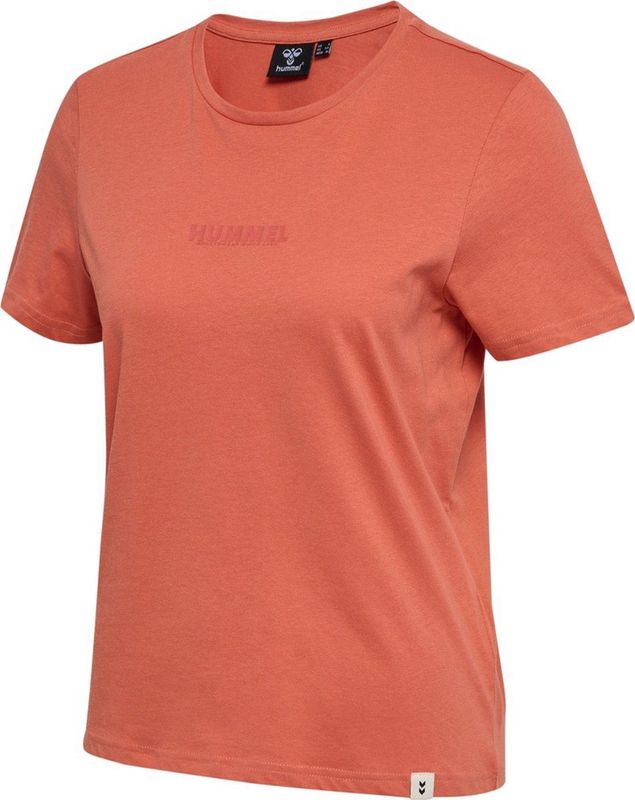 Hummel Damen T-Shirt Top Hmllegacy Woman T-Shirt Apricot Brandy