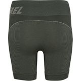 Sportbroek - CHRISTEL - Zwart - Polyester - Logoprint - Skinny Pasvorm