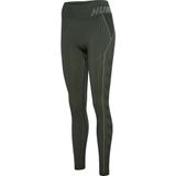 Hummel - hmlTE CHRISTEL SEAMLESS MW TIGHTS - Sportbroek - Zwart - Stretchmateriaal