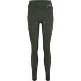 Hummel - hmlTE CHRISTEL SEAMLESS MW TIGHTS - Sportbroek - Zwart - Stretchmateriaal