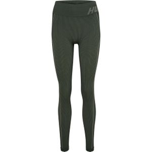 Hummel - hmlTE CHRISTEL SEAMLESS MW TIGHTS - Sportbroek - Zwart - Stretchmateriaal