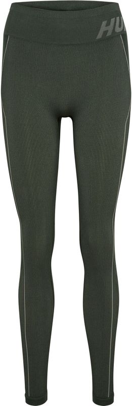 Hummel - hmlTE CHRISTEL SEAMLESS MW TIGHTS - Sportbroek - Zwart - Stretchmateriaal