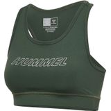 Hummel - Damesbeha - Sport bh - Zwart - Katoen
