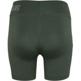 Hummel - FUNDAMENTAL MID WAIST SHORTS - Dames - Zwart - Jerseystof - BEECOOL® Technologie