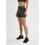 Hummel - FUNDAMENTAL MID WAIST SHORTS - Dames - Zwart - Jerseystof - BEECOOL® Technologie