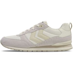 Hummel - Monaco 86 - Trainers - Grijs - Bovenwerk van Mesh en Synthetisch Suède