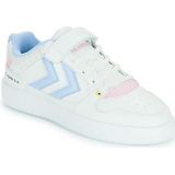 Sneakers - Leer/Mesh/Suède - Zwart - Vetering met Velcro Sluiting