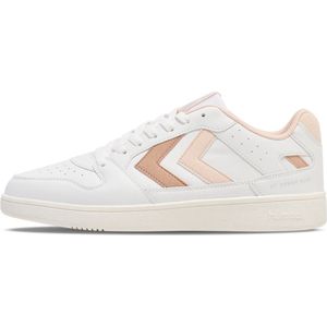Hummel St. Power Play Sneaker Damen 9561 - white/seagrass/bone white 40 für Damen, weiß, Gr. 39 EU