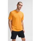 Hummel - hmlACTIVE PL JERSEY S/S - T-shirt - Zwart - 100% Polyester - Ademend