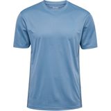 Hummel - hmlACTIVE PL JERSEY S/S - T-shirt - Korte Mouwen - Zwart - Ademend