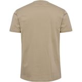 hmlACTIVE CO TEE - T-shirt - Katoen - Zwart - Visgraatprint