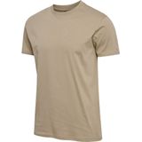 hmlACTIVE CO TEE - T-shirt - Katoen - Zwart - Visgraatprint