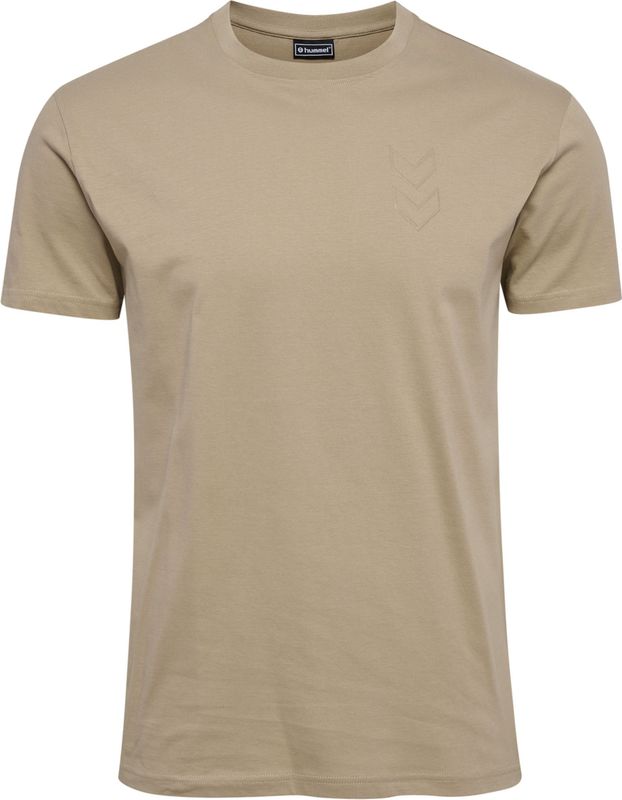 hmlACTIVE CO TEE - T-shirt - Katoen - Zwart - Visgraatprint