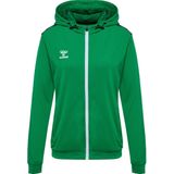 Hummel - AUTHENTIC PL ZIP HOODIE - Jack - Zwart - 100% Gerecycled Polyester