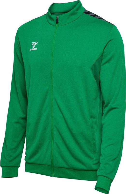 hummel - AUTHENTIC PL ZIP JACKET - Tussenjas - Zwart - Gerecycled Polyester