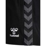 hummel - AUTHENTIC WOVEN PANTS - Korte Broek - Zwart - Polyester/Elastaan
