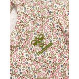 Jurk - Katoen - Bloemenprint - Ronde Hals - Knielengte - Kwartmouw