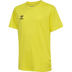 hummel - Hmlessential - T-shirt - Blazing Geel - Kindermaat