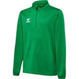 Hummel Sportief sweatshirt 'Essential'  grasgroen / wit