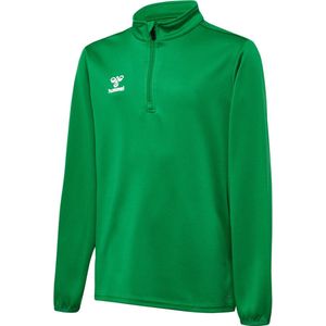 Hummel Sportief sweatshirt 'Essential'  grasgroen / wit
