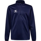 hummel - ESSENTIAL HALF-ZIP - Sweater - Blauw - 100% Gerecycled Polyester