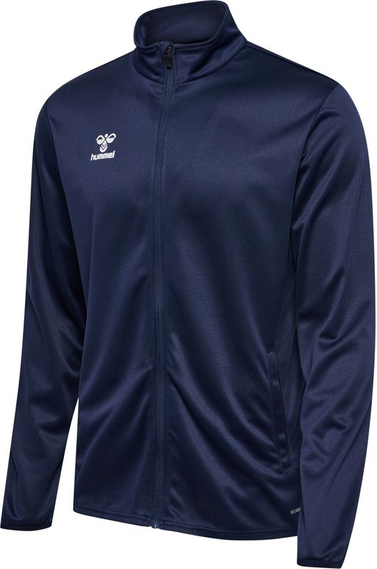 Hummel - hmlESSENTIAL TRACK JACKET - Jack - Zwart - Gerecycled Polyester