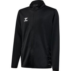 Hummel - hmlESSENTIAL TRACK JACKET - Jack - Zwart - 100% Gerecycled Polyester