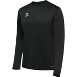 Hummel - hmlESSENTIAL Sweatshirt - Zwart - Gerecycled Polyester