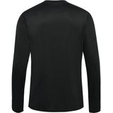 Hummel - hmlESSENTIAL Sweatshirt - Zwart - Gerecycled Polyester